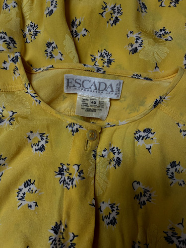 Escada silk blouse - escada, in